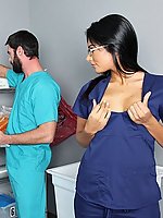 Huge juggs nurse